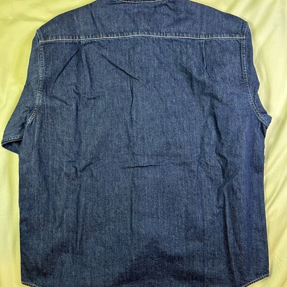 Supreme Small Box Shirt (FW22)Denim M - Picture 5 of 6